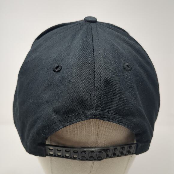 Mobil Delvac Snapback Hat Black One Size Adjustable Embroidered 6 Panel - Picture 6 of 9